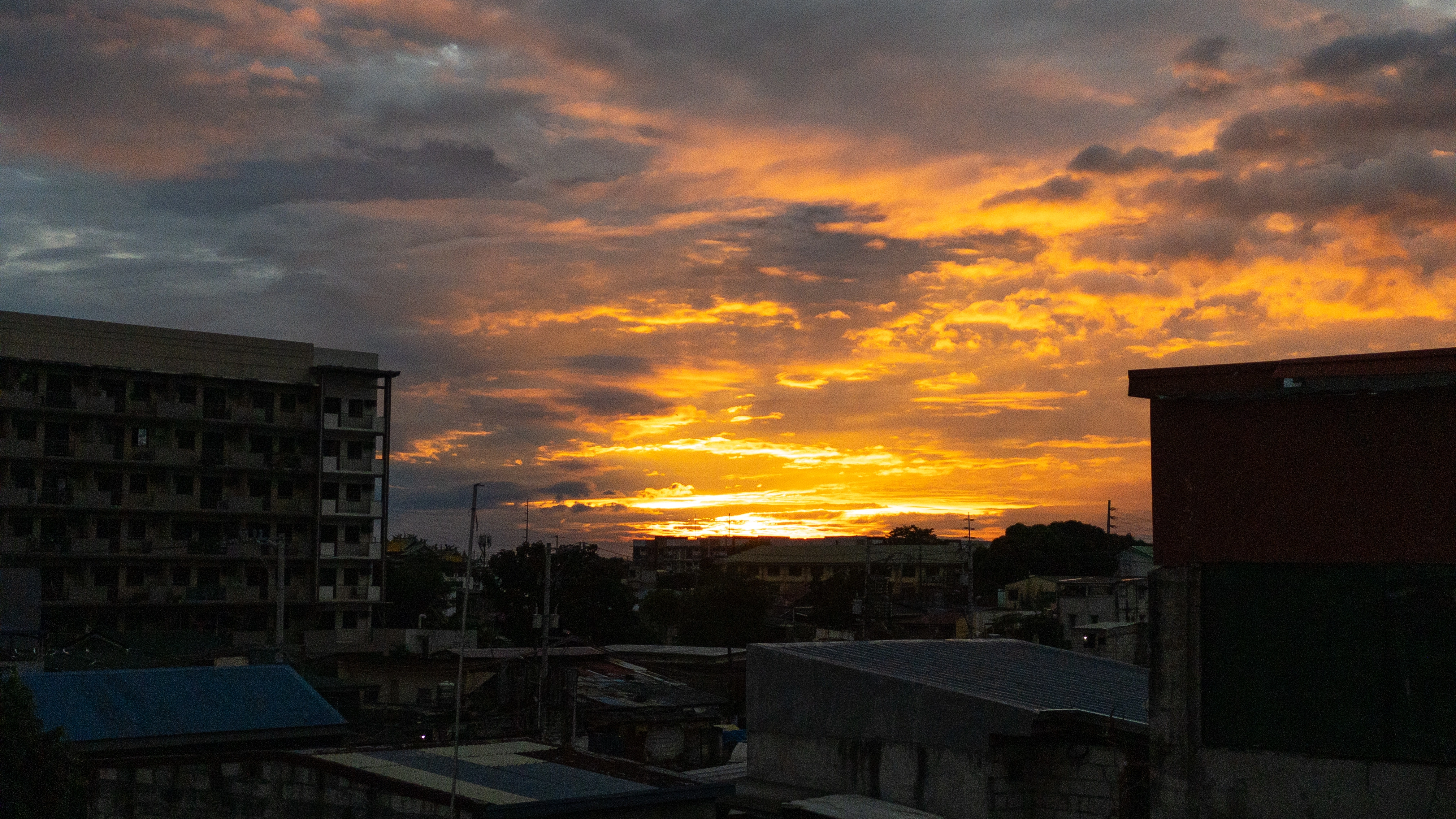 Sunset picture from Manila at January 1